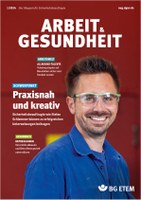 Themen der Ausgabe: Praxisnahe und kreative Unterweisungen; Allround-Talente; Depressionen