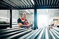 Langmaterial sicher lagern