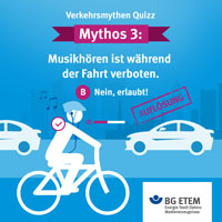 Grundsätzlich ist das Musikhören beim Radfahren erlaubt, aber Umgebungs- und Verkehrsgeräusche müssen weiterhin wahrnehmbar sein. Zu laute Musik ist tabu und wird mit 15 Euro geahndet. Also, die Musik besser nicht bis zum Anschlag aufdrehen, vor allem für die eigene Sicherheit.
