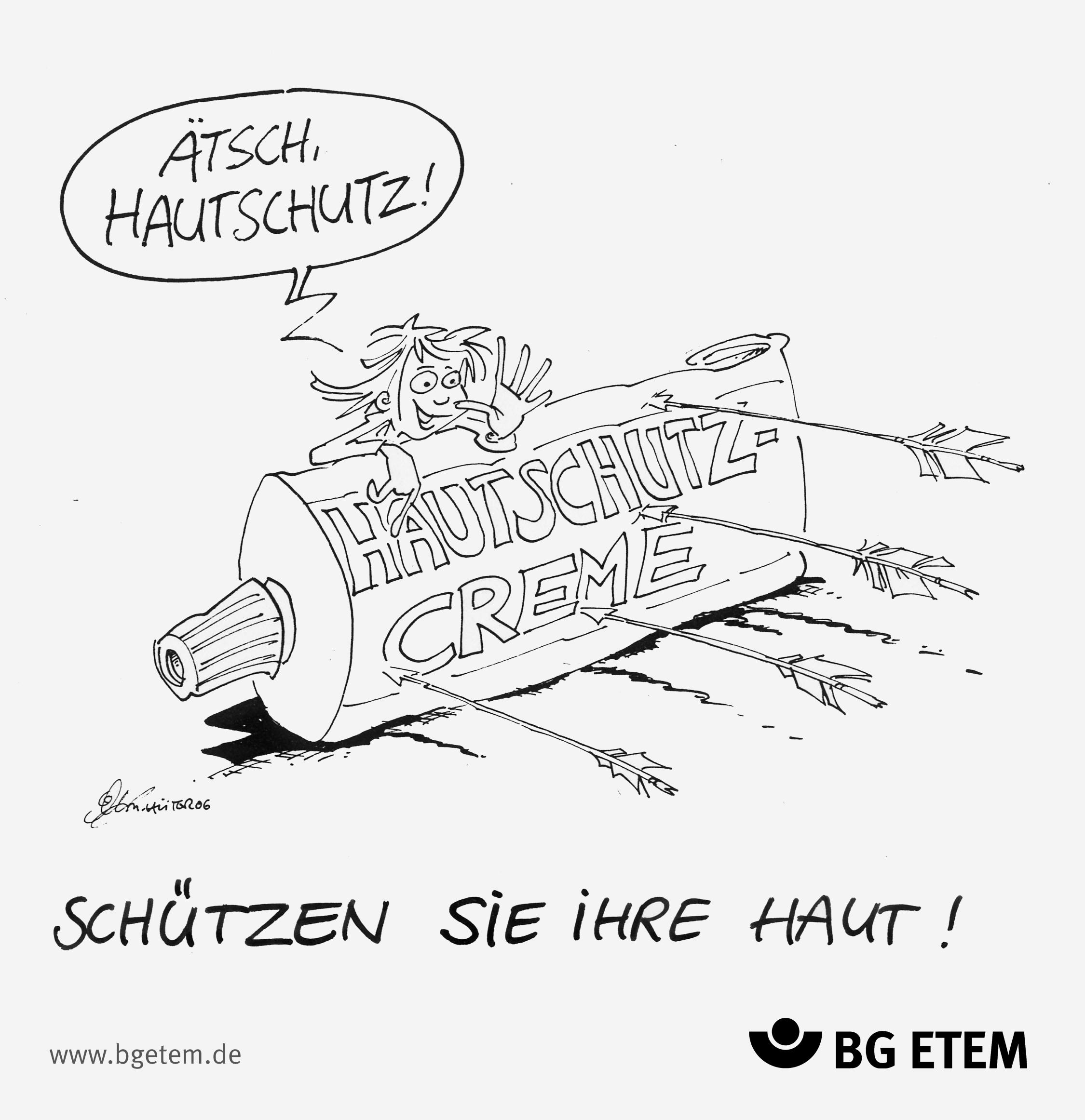 Karikaturen Arbeitssicherheit auf heitere Art — bgetem.de BG ETEM