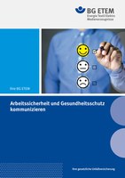 Viele Unternehmen engagieren sich für Sicherheit und Gesundheit bei der Arbeit. Aber wenige haben das bisher als Thema für ihre Kommunikation entdeckt. Das greift die Berufsgenossenschaft Energie Textil Elektro Medienerzeugnisse (BG ETEM) mit ihrer neuen Broschüre 