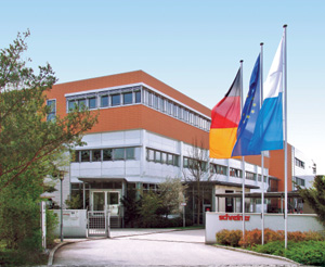 Gebäude der Schreiner Group GmbH und Co. KG