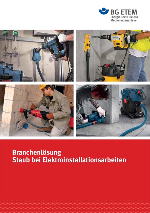 Branchenlösung Staub bei Elektroinstallationsarbeiten