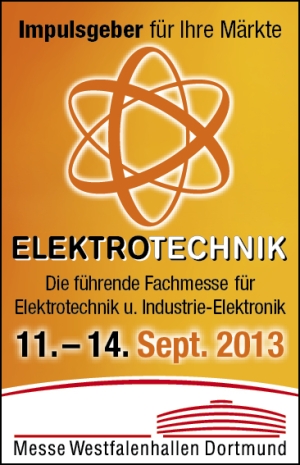 Fachmesse ELEKTROTECHNIK 2013